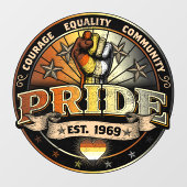Bear Pride 1969年創設 ウィンドウサイン (シート)