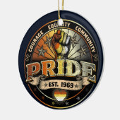 Bear Pride 1969年創設 セラミックオーナメント (左)