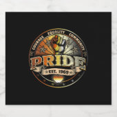 Bear Pride 1969年創設 ビールラベル (シングルラベル)