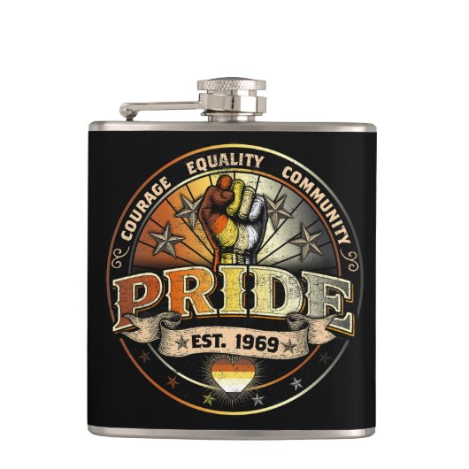 Bear Pride 1969年創設 フラスク (正面)