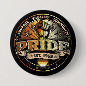 Bear Pride 1969年創設 缶バッジ (正面)