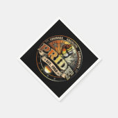 Bear Pride 1969年設立 スタンダードカクテルナプキン (角)