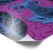 BEAR PURPLE フォトプリント            (角)