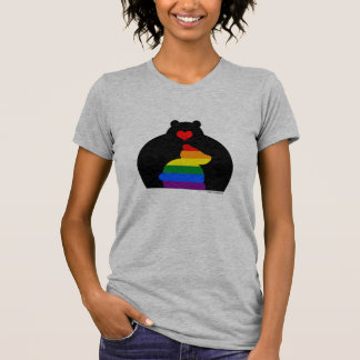 Bear Rainbow Teeママ Tシャツ