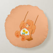 Bear Round Pillow ラウンドクッション (正面)