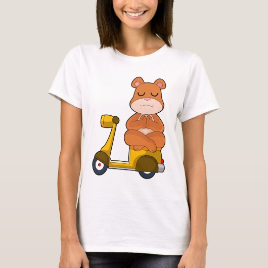 Bear Scooter Tシャツ (正面)