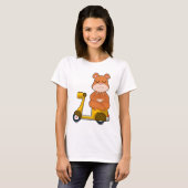 Bear Scooter Tシャツ (正面フル)
