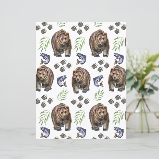Bear Scrapbook Paper (スタンド正面)