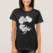 Bear Shamrock St Patrick's Day Irish Clover Saint  Tシャツ (正面)