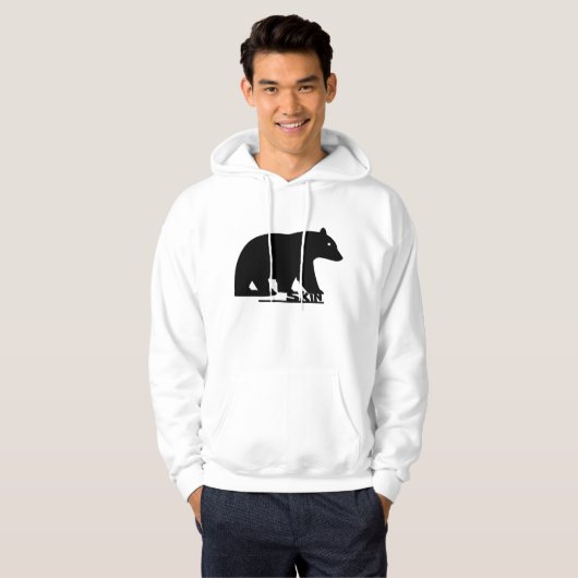 Bear Skin Hoodie パーカ (正面フル)