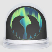 Bear Snow Globe Custom Aurora Bear Snow Globes (正面)