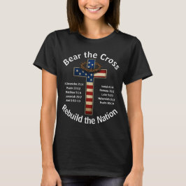 Bear the Cross - Rebuild the Nation Tシャツ