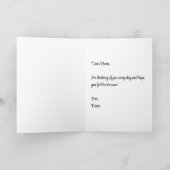 Bear the Malshi Get Well Card カード (内部)