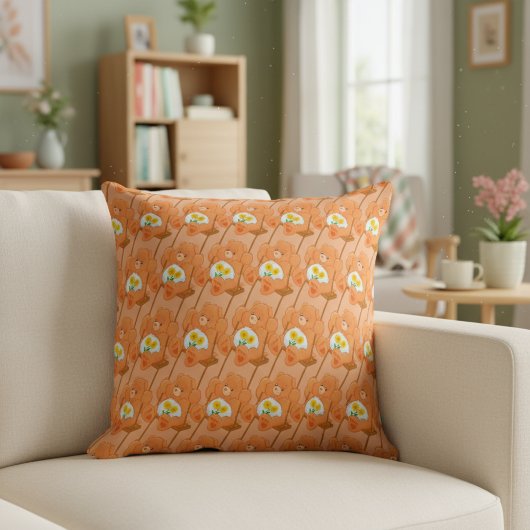 Bear Throw Pillow クッション