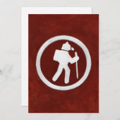 Bear Trail Marker サンキューカード (正面/裏面)