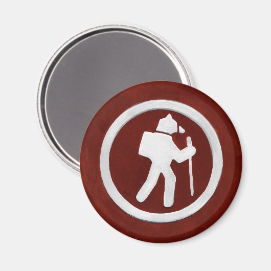 Bear Trail Marker マグネット (正面/裏面)