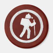 Bear Trail Marker マグネット (正面)