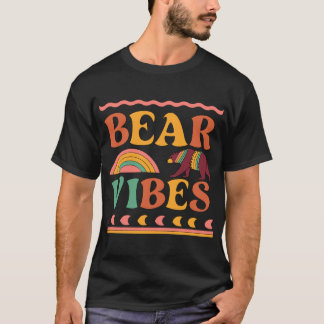 Bear vibes tシャツ