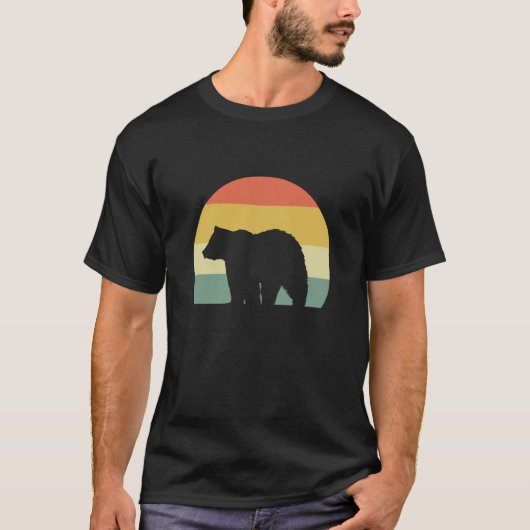 Bear Walking Zoologist Tシャツ (正面)
