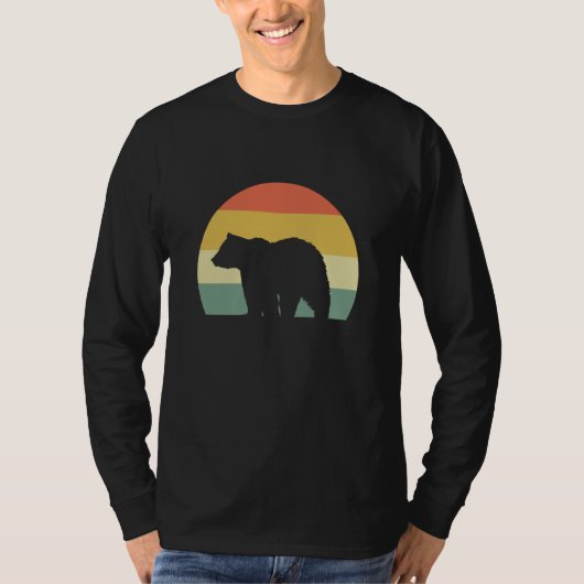 Bear Walking Zoologist Tシャツ (正面)