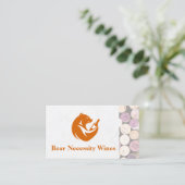 Bear Wine Bottle | Corks 名刺 (スタンド正面)