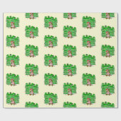 BEAR with JOYクリスマス ラッピングペーパー (フラット)