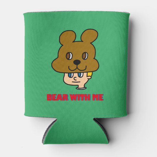 Bear with Meクーラーボックス 缶クーラー (正面)