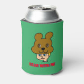 Bear with Meクーラーボックス 缶クーラー (缶裏面)