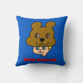 Bear with Me装飾用クッション クッション (裏面)