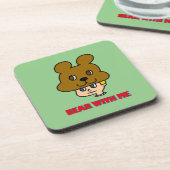 Bear with Me飲料用コースター コースター (左側)