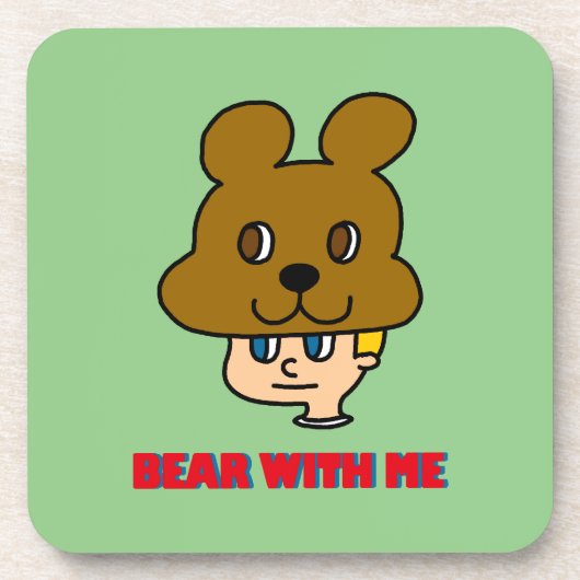 Bear with Me飲料用コースター コースター (正面)