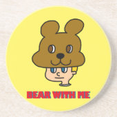 Bear with Me Coaster コースター (正面)