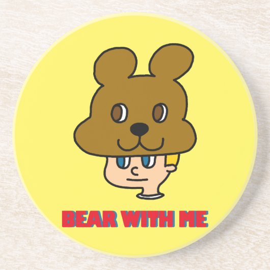Bear with Me Coaster コースター (正面)
