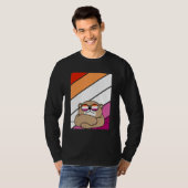 Bear With Pride Lesbian Flag LGBTQ Proud Ally Prid Tシャツ (正面フル)