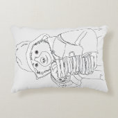 Bear with Sandwiches アクセントクッション (正面)