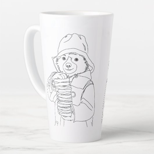 Bear with Sandwiches カフェラテマグ (左アングル)