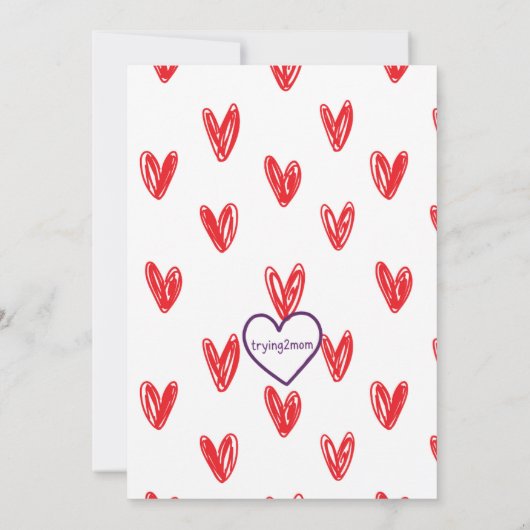 BEAR-Y First Birthday, cute teddy bear birthday 招待状 (裏面)