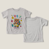Bear-y Ready for School – かわいい幼稚園バックト (デザイン正面&裏面)