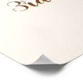 Bear-y Sweet 3rd Birthday – Nursery or Party ポスター (角)