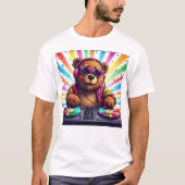 Bearbie DJ Tシャツ (正面)