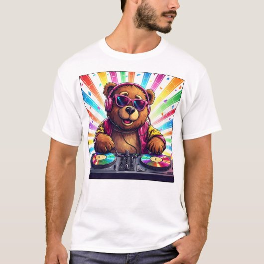 Bearbie DJ Tシャツ (正面)