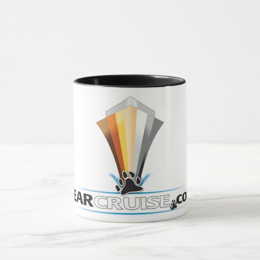 BearCruise.comロゴコーヒーマグ マグカップ (中央)