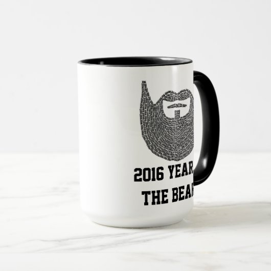 Beard Art 2016 マグカップ (正面右)