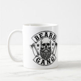 Beard Gang | おもしろいひげの男性とひげ愛好家 コーヒーマグカップ