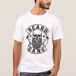 Beard Gang | おもしろヒゲ男とヒゲ好き Tシャツ