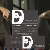 Beard Logo, Men's Options理容師名刺 名刺