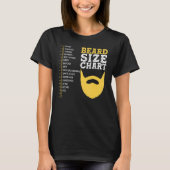 Beard Measurement Char  Beard Length Growth Chart Tシャツ (正面)
