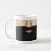 Beard Mouth and Nose コーヒーマグカップ (左)