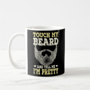 Beard s 男性へTouchMy BeardとMi Im コーヒーマグカップ