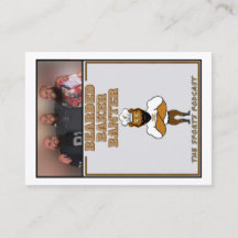 Bearded Baker Banterトレーディングカード：ポッドキャストロゴ